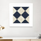 Seaside Signals I by June Erica Vess on GIANT ART - blue abstract