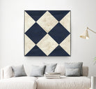 Seaside Signals I by June Erica Vess on GIANT ART - blue abstract