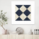 Seaside Signals I by June Erica Vess on GIANT ART - blue abstract