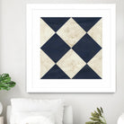 Seaside Signals I by June Erica Vess on GIANT ART - blue abstract