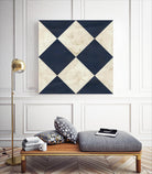 Seaside Signals I by June Erica Vess on GIANT ART - blue abstract