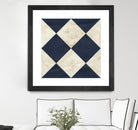 Seaside Signals I by June Erica Vess on GIANT ART - blue abstract