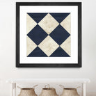 Seaside Signals I by June Erica Vess on GIANT ART - blue abstract