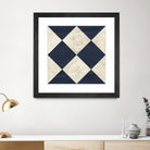 Seaside Signals I by June Erica Vess on GIANT ART - blue abstract