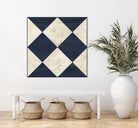 Seaside Signals I by June Erica Vess on GIANT ART - blue abstract