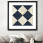 Seaside Signals I by June Erica Vess on GIANT ART - blue abstract