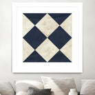 Seaside Signals I by June Erica Vess on GIANT ART - blue abstract