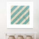 Seaside Signals V by June Erica Vess on GIANT ART - blue abstract