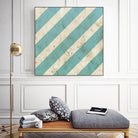 Seaside Signals V by June Erica Vess on GIANT ART - blue abstract