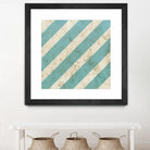 Seaside Signals V by June Erica Vess on GIANT ART - blue abstract