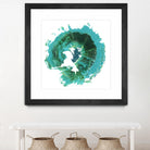 Geode Abstract I by Ethan Harper on GIANT ART - green abstract
