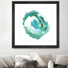 Geode Abstract II by Ethan Harper on GIANT ART - green abstract