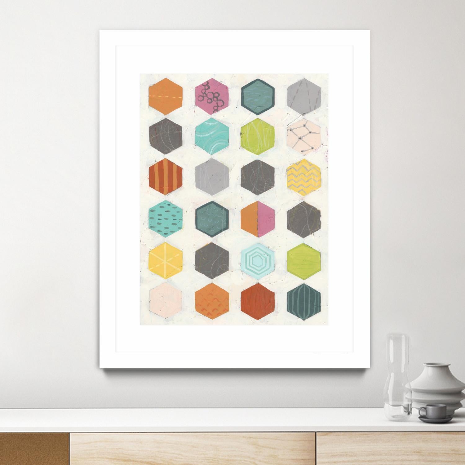 Pattern Interaction I by June Erica Vess on GIANT ART - abstract