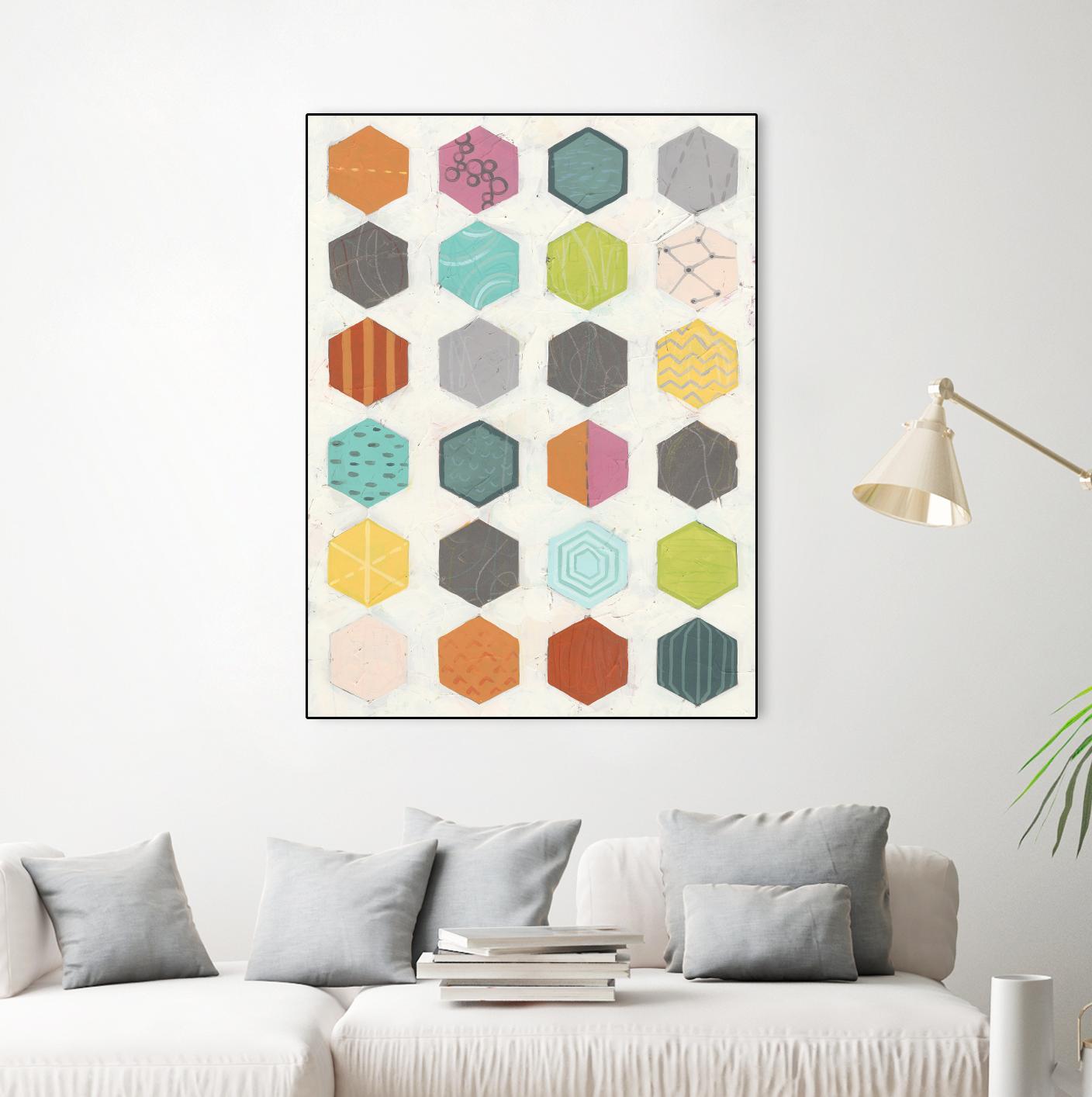 Pattern Interaction I by June Erica Vess on GIANT ART - abstract