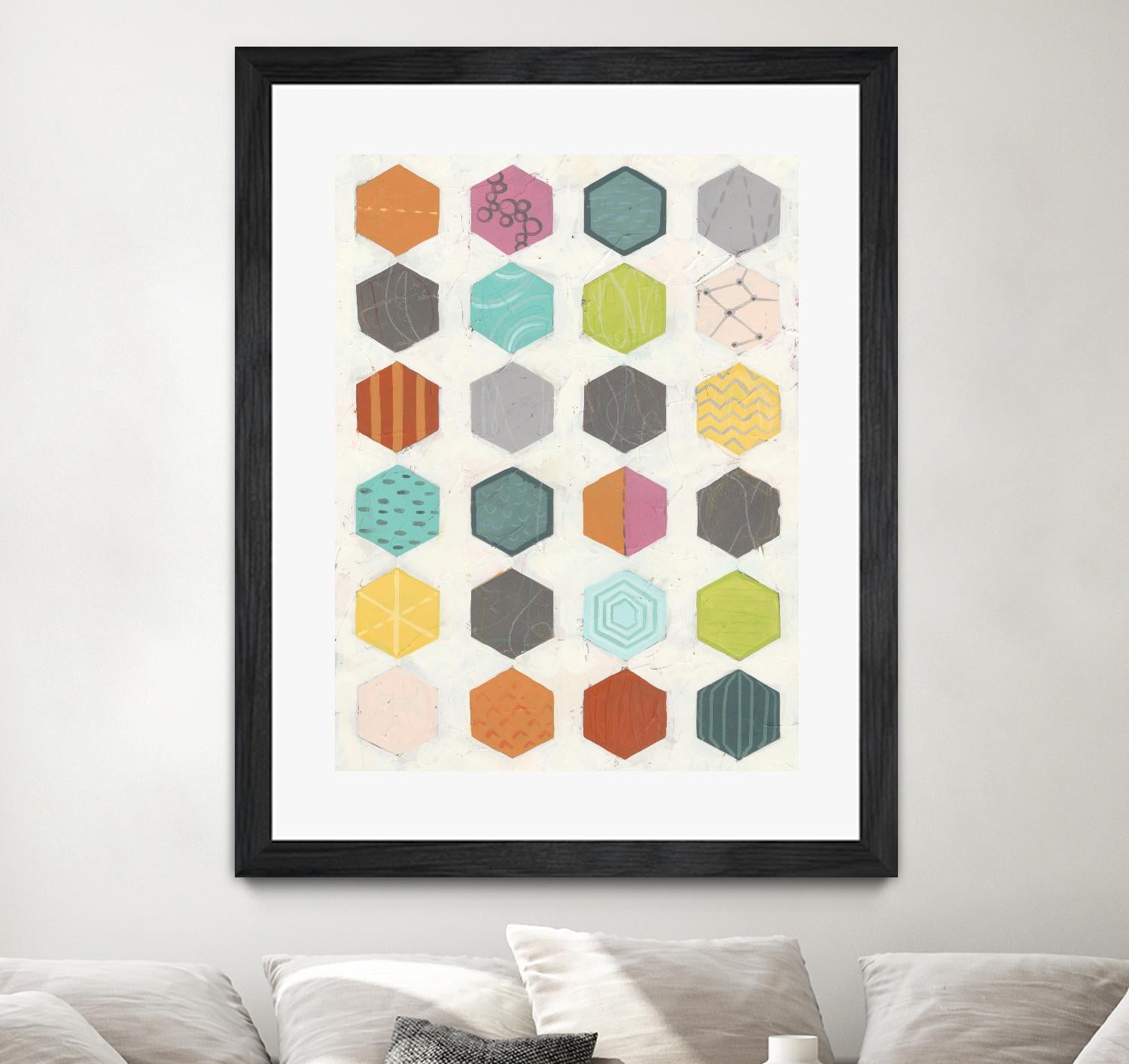 Pattern Interaction I by June Erica Vess on GIANT ART - abstract