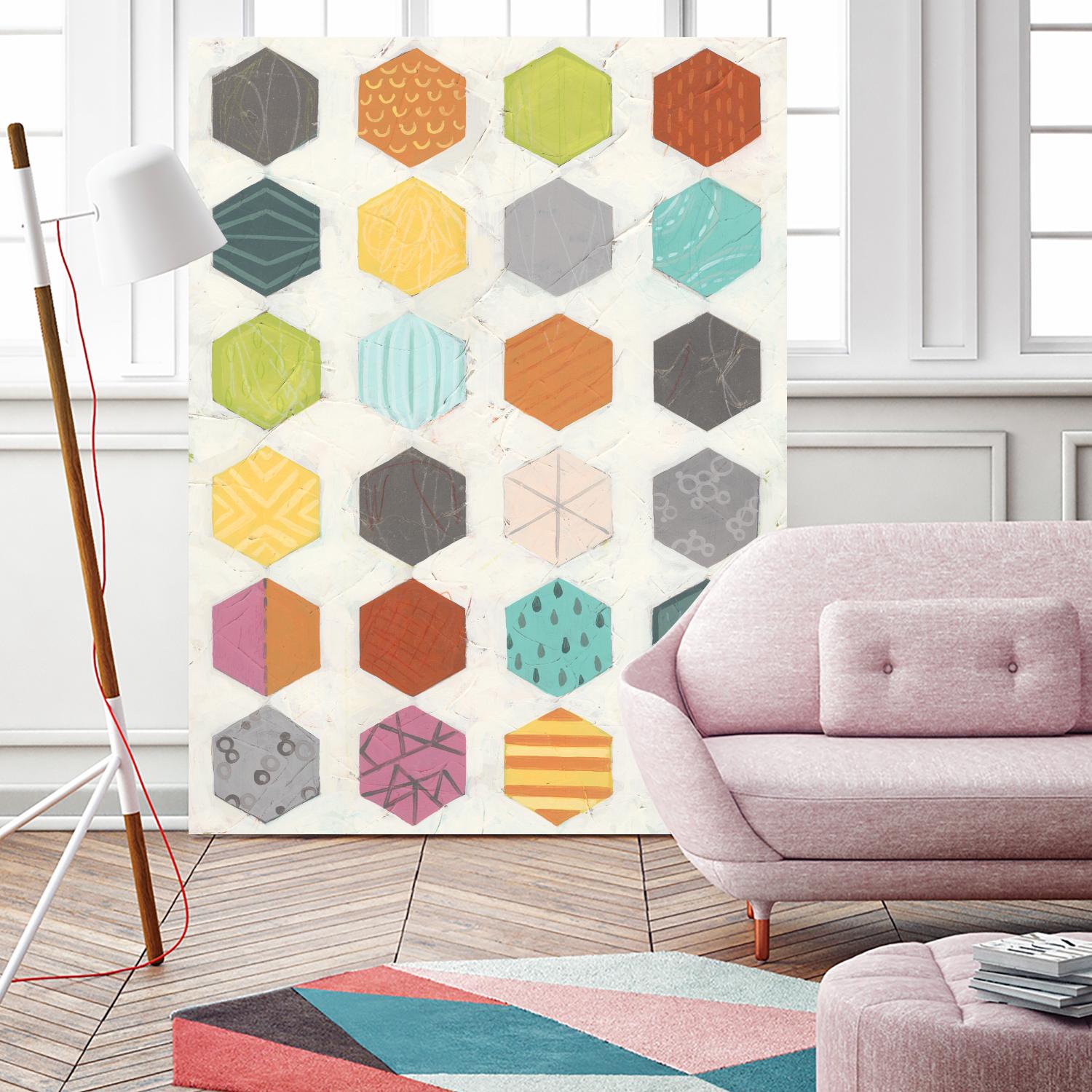 Pattern Interaction IV by June Erica Vess on GIANT ART - abstract