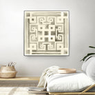 Neutral Impressions IV by June Erica Vess on GIANT ART - abstract