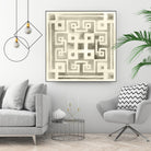 Neutral Impressions IV by June Erica Vess on GIANT ART - abstract