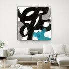 Chromatic Impulse IV by June Erica Vess on GIANT ART - blue abstract