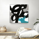 Chromatic Impulse IV by June Erica Vess on GIANT ART - blue abstract