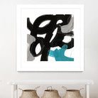 Chromatic Impulse IV by June Erica Vess on GIANT ART - blue abstract