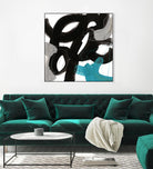 Chromatic Impulse IV by June Erica Vess on GIANT ART - blue abstract