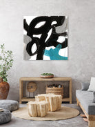 Chromatic Impulse IV by June Erica Vess on GIANT ART - blue abstract