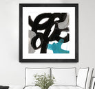 Chromatic Impulse IV by June Erica Vess on GIANT ART - blue abstract