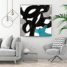 Chromatic Impulse IV by June Erica Vess on GIANT ART - blue abstract