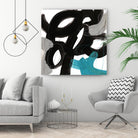 Chromatic Impulse IV by June Erica Vess on GIANT ART - blue abstract