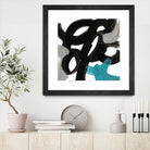 Chromatic Impulse IV by June Erica Vess on GIANT ART - blue abstract