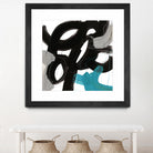 Chromatic Impulse IV by June Erica Vess on GIANT ART - blue abstract