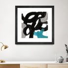 Chromatic Impulse IV by June Erica Vess on GIANT ART - blue abstract