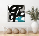 Chromatic Impulse IV by June Erica Vess on GIANT ART - blue abstract