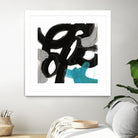 Chromatic Impulse IV by June Erica Vess on GIANT ART - blue abstract