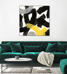 Chromatic Impulse V by June Erica Vess on GIANT ART - yellow abstract