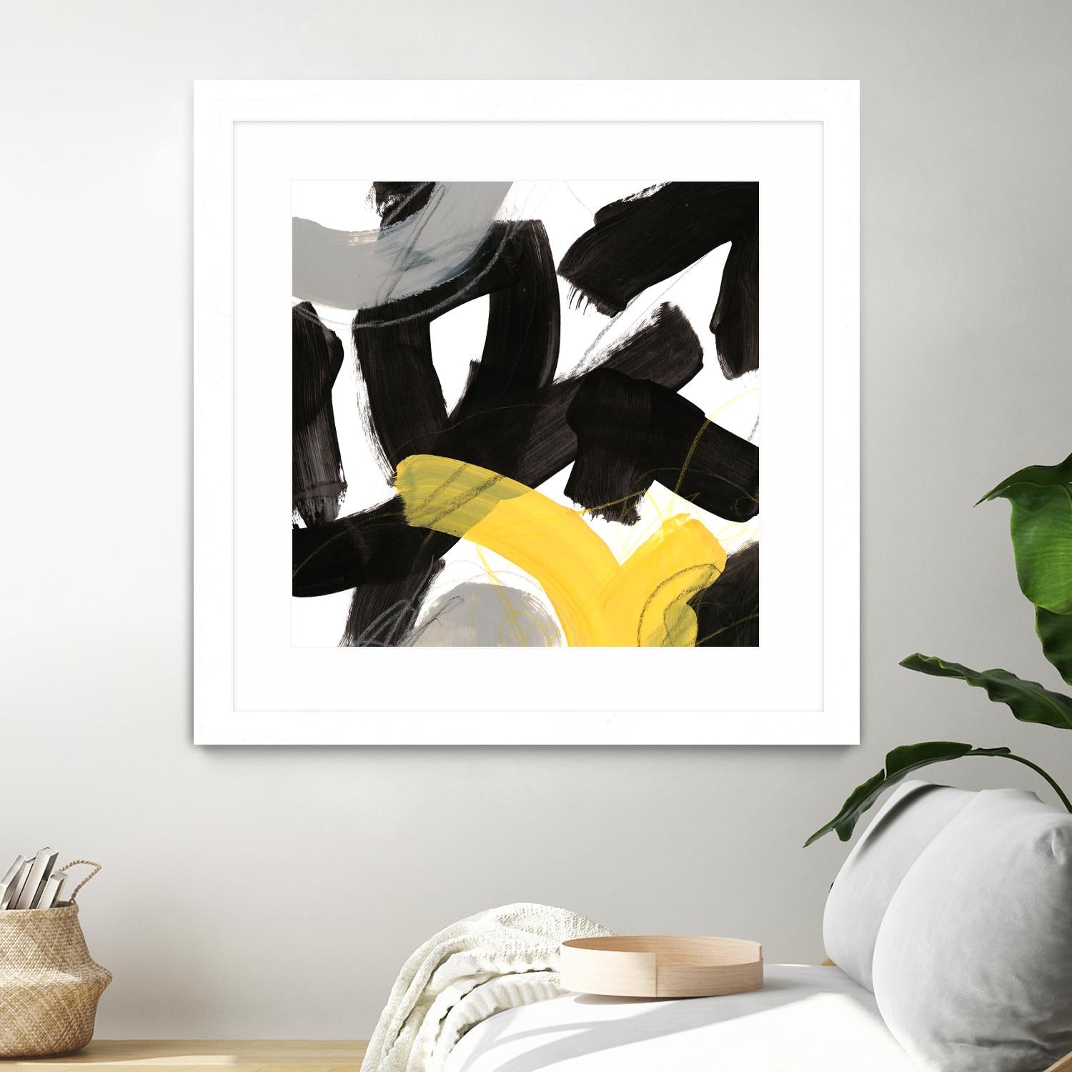 Chromatic Impulse V by June Erica Vess on GIANT ART - yellow abstract