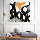 Chromatic Impulse VI by June Erica Vess on GIANT ART - orange abstract