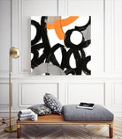 Chromatic Impulse VI by June Erica Vess on GIANT ART - orange abstract