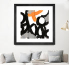 Chromatic Impulse VI by June Erica Vess on GIANT ART - orange abstract