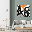 Chromatic Impulse VI by June Erica Vess on GIANT ART - orange abstract