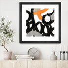 Chromatic Impulse VI by June Erica Vess on GIANT ART - orange abstract