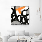 Chromatic Impulse VI by June Erica Vess on GIANT ART - orange abstract