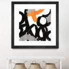 Chromatic Impulse VI by June Erica Vess on GIANT ART - orange abstract