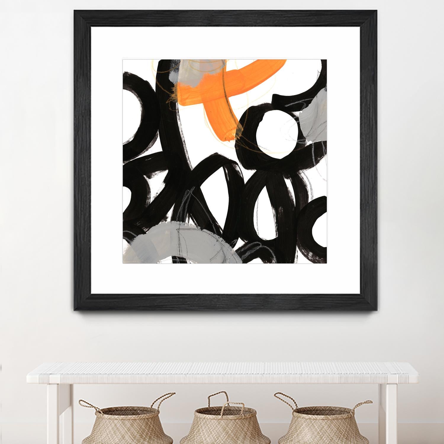 Chromatic Impulse VI by June Erica Vess on GIANT ART - orange abstract