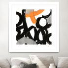 Chromatic Impulse VI by June Erica Vess on GIANT ART - orange abstract