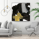 Chromatic Impulse IX by June Erica Vess on GIANT ART - yellow abstract