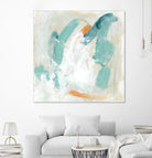 Tidal Current IV by June Erica Vess on GIANT ART - green abstract