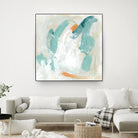 Tidal Current IV by June Erica Vess on GIANT ART - green abstract