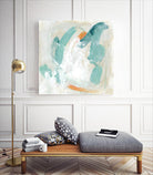 Tidal Current IV by June Erica Vess on GIANT ART - green abstract